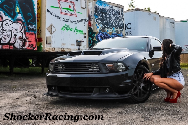 Alex Owen with Alan Esposito's Mustang_2