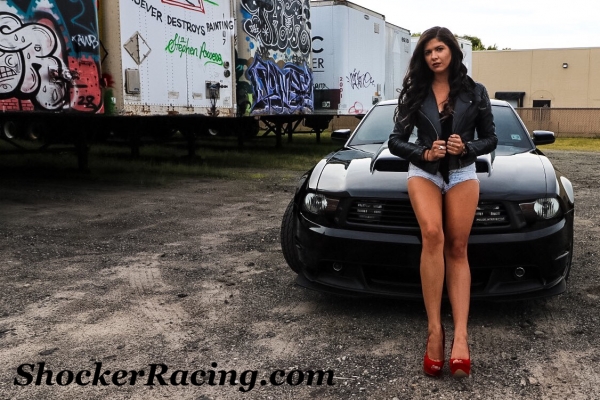 Alex Owen with Alan Esposito's Mustang_2