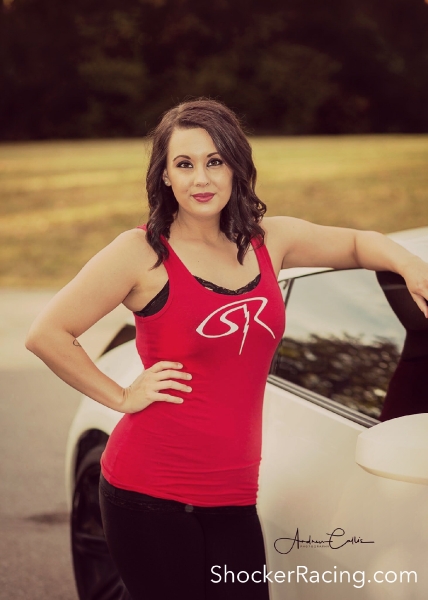 Sammie Jackson with a 350Z for ShockerRacingGirls