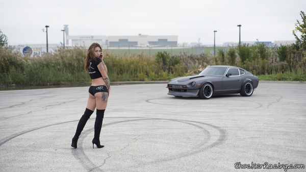 Chloe Harris with a 1976 Datsun 280Z_5
