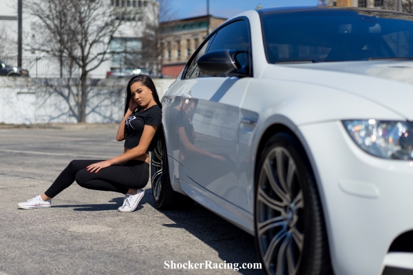 Katelyn Frosolone for ShockerRacingGirls with BMW M3's_1