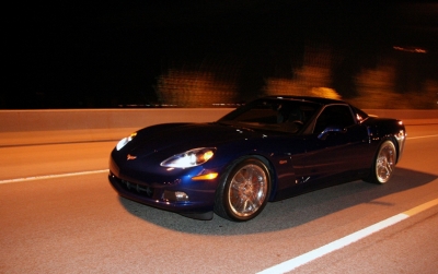 LeMans Blue C6 HDR Chicago skyline shots