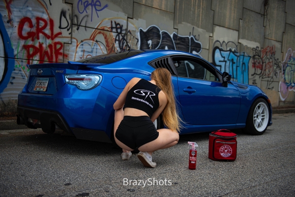 Bekah Joins the ShockerRacing Girls